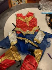 7 Piece Wonder Woman Costume Med.