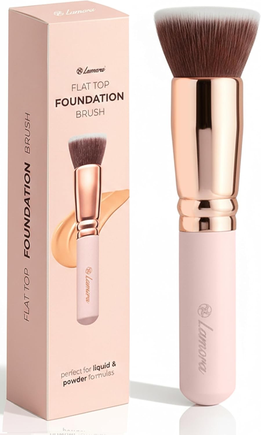 Flat Top Kabuki Makeup Brush Foundation Blending Buffing Stippling Concealer