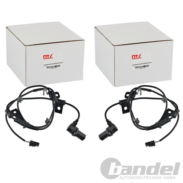 2X NTY ABS-SENSOR Raddrehzahl Vorne Passend FÜR Hyundai Elantra Matrix KIA-image