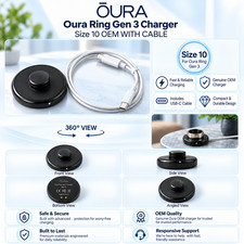 Oura Ring Gen 3 Charger Size 10 OEM WITH CABLE