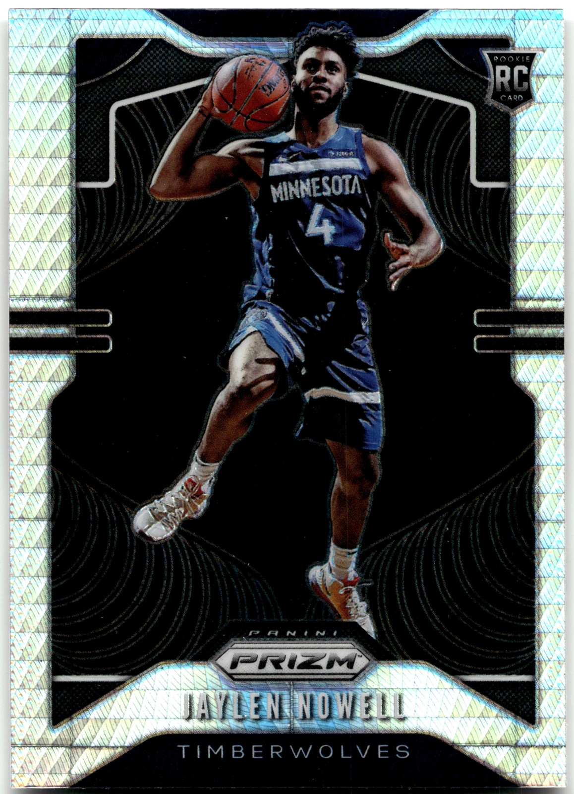 2019-20 Panini Prizm #281 Jaylen Nowell Prizms Hyper