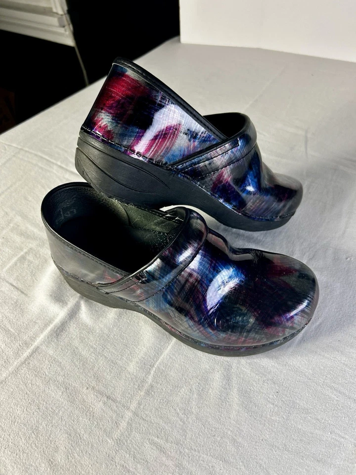 Zuecos para mujer Dansko Pro XP 2.0 color pop charol talla EU 38 US 7.5-8 Foto 4 de 4
