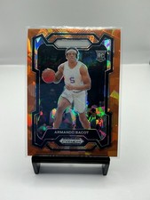 2024-25 Panini Prizm Draft Picks - Armando Bacot #79 Orange Ice Prizm (RC)