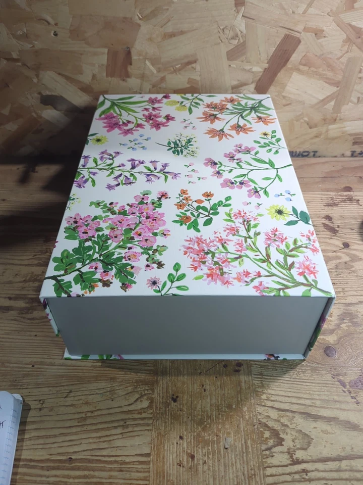 Punch Studio Floral Design Decorative Storage Box Large Keepsake Box  43 X 30 Cm - Image 3 of 4