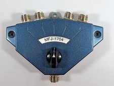MFJ-1704 Coaxial Switch 4 Position  Lightning Surge Protection 0-500MHz  2.5KW