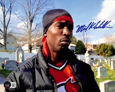 Michael K. Williams Signed the Wire 8x10 Photo Auto 10 BECKETT