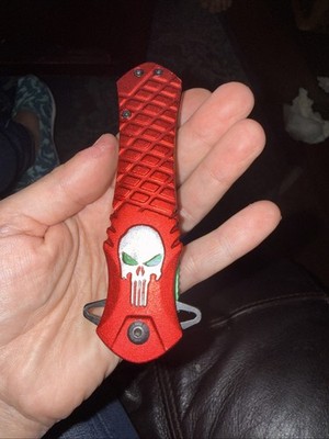 Dark Side Blades Stiletto Pocket Knife 4 