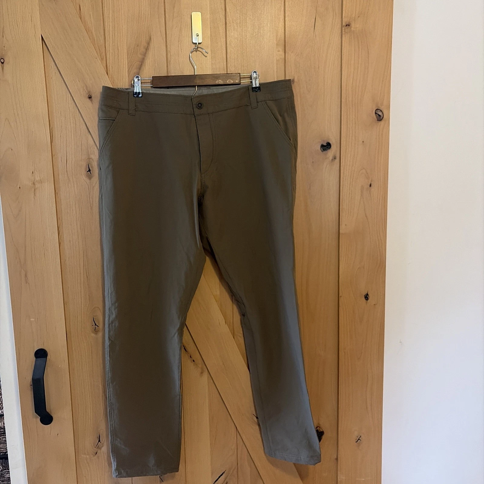 Kuhl Resistor Chino Pants Men’s 40x34 Gorpcore Stretch Hiking Utility Green