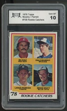 1978 Topps Dale Murphy/Lance Parrish RC Rookie Catchers #708 RGA 10