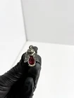 Vintage L Razza Red Angel Brooch Pin – Signed Estate Costume Jewelry