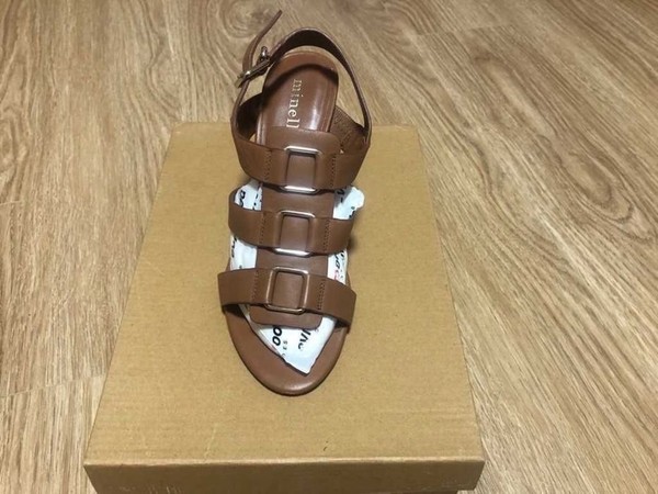 Women Heels Leather 37