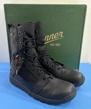 NEW 13 D MENS DANNER 50111 RESURGENT TACTICAL 8" WATERPROOF BOOTS BLACK