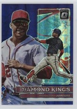 2022 Donruss Optic Diamond Kings Purple Pandora Prizm 87/99 Juan Soto #20 1t2u
