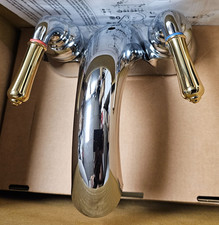 Kingston Brass KB262.B Naples 1.2 GPM Centerset Bathroom Faucet - Brass