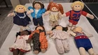 Vtg Cabbage Patch Kids Doll Lot (8) Original Clothes Xavier Roberts 1984 85