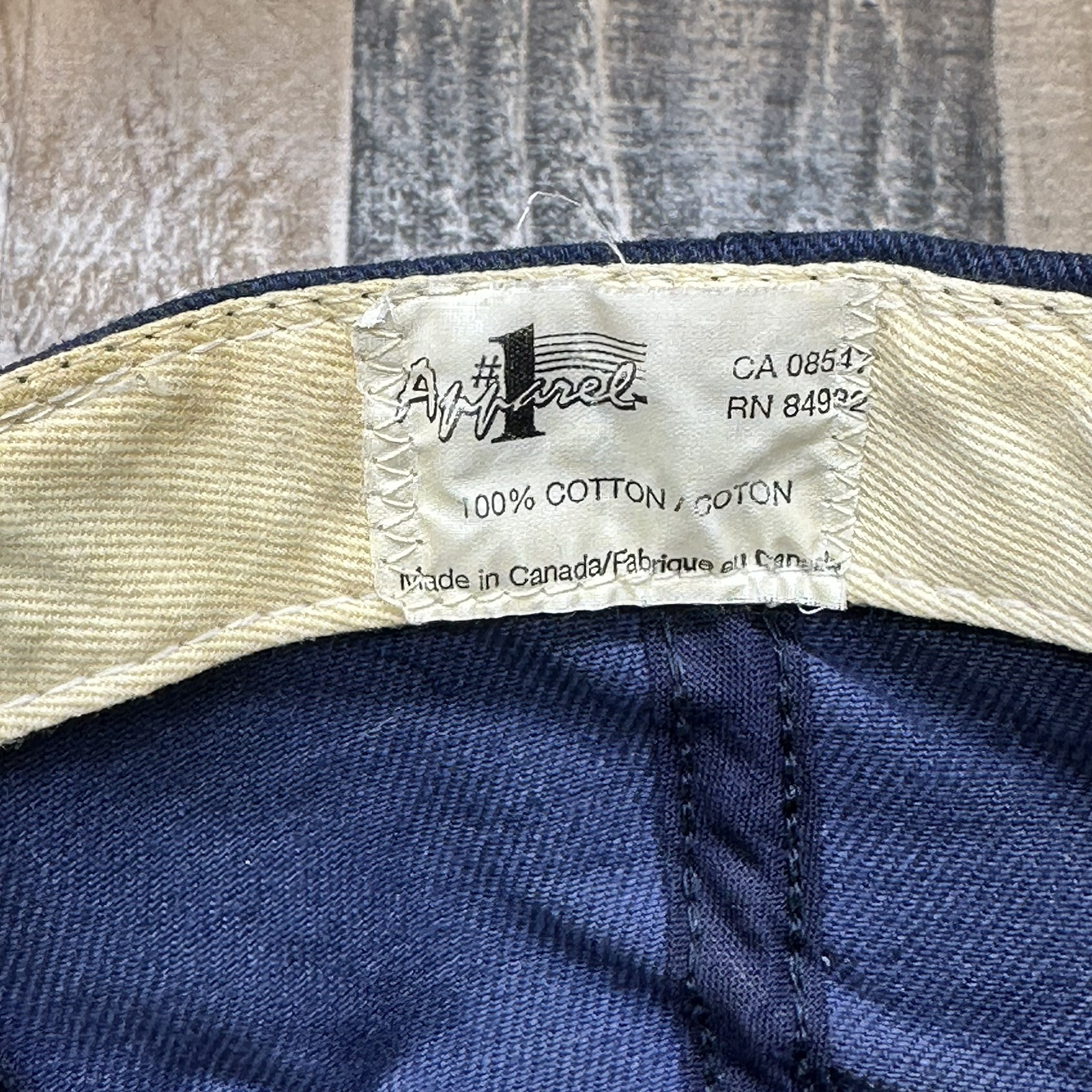 Carolina Brine Lacrosse Snapback Hat UNC Blue Embroidered Cap