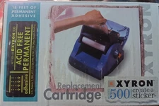 Xyron Create A Sticker Model 500  Replacement Cartridge New 