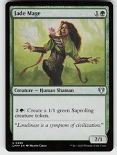 Jade Mage 298 CMM U Commander Masters MTG