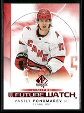 2024-25 Sp Authentic - Limited Red Future Watch Vasily Ponomarev #110 RC