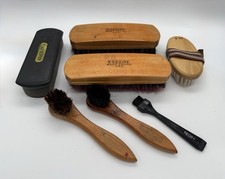 Vintage Shoe Care Brushes - Esquire, Kiwi, More Boot Shoe Polish Tools
