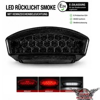 Motorrad LED RüCklicht Bremslicht E-GeprüFt 12V RüCkleuchte Roller ATV Quads