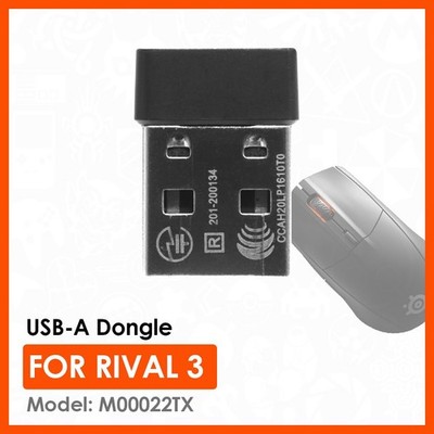 Genuine SteelSeries USB-A Dongle for SteelSeries Rival 3 Gaming Mouse | M00022TX
