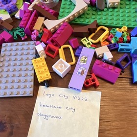 LEGO Friends 41325 Heartlake City Playground Parts Lot Incomplete 