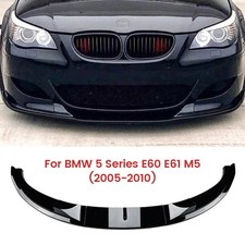 Frontspoiler Lippe Spoilerlippe Für BMW 5er E60 E61 M5 2005-2010 Schwarz Glanz