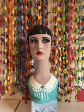 Hand painted Mannequin head and shoulders.