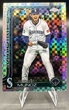 2025 Topps Chrome Update Andres Munoz #USC108 X-Fractor Mariners