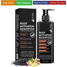 Root Activator Shampoo for Men: Hair Growth Shampoo for Hair Loss and Thinnin...