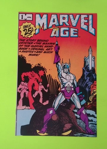 Marvel Age #1 1983 Marvel Comics 8.0 Comic Book W47-53