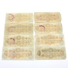 1861 Charleston SC Farmers Exchange Bank Five Dollars Lot of 16 #C858-1 — photo 5