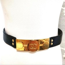 Chanel Coco Mark Belt Vintage