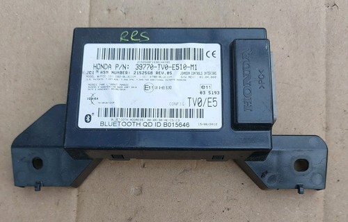 HONDA CIVIC MK9 2012 BLUETOOTH STEUERGERÄT 39770TV0E510M1