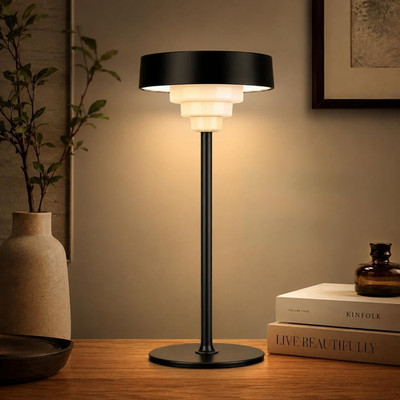 Embar Puzzle Lamp, Rechargeable Table Lmap, 5400Mah Battery Operated Lamps, Batt