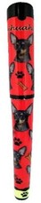 E S Pets Black Chihuahua Pen Easy Glide Gel Pen, Refillable with A Perfect Grip