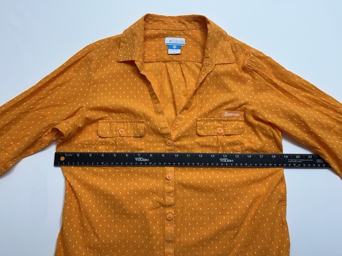 Columbia PFG Tennessee Vols Shirt Damen Größe Medium Orange Strukturiert Langarm - Bild 8 von 13