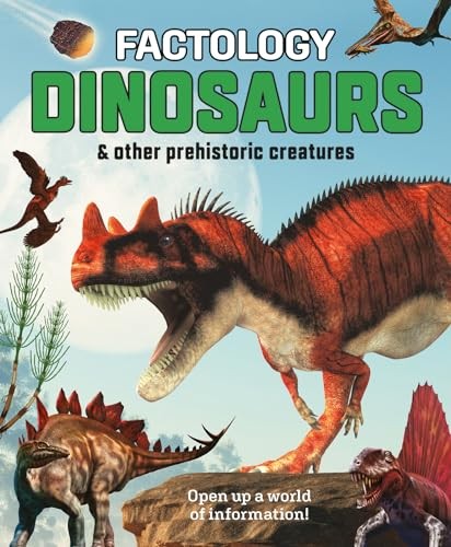 Factology: Dinosaurs: Open Up a World of Information by Button Books (HB 2023) - Image 5