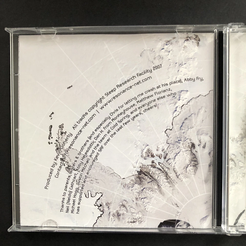 Sleep Research Facility - Deep Frieze CD Album - Cold Spring – CSR72CD  Rare OOP - Image 4 of 4