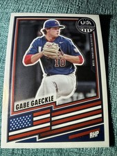 2026 Panini Stars & Stripes Gabe Gaeckle Collegiate National Team USA Baseball