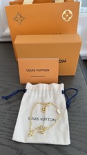 Louis Vuitton Gold Tone Charm Bracelet – Monogram World Tour
