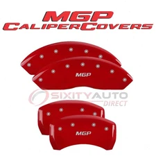 MGP Caliper Covers 10197SMGPRD Disc Brake Caliper Cover for Gaskets Sealing  ws