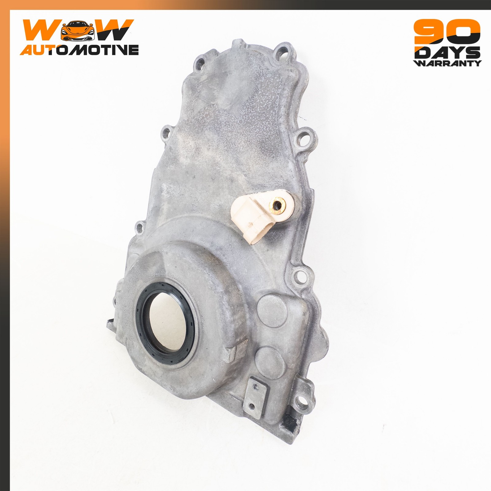 05-13 CHEVROLET CORVETTE C6 6.2L ENGINE FRONT CRANKSHAFT RETAINER SEAL PLATE OEM