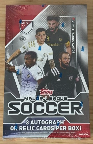 2021 Topps MLS Soccer Hobby Box - Sealed New