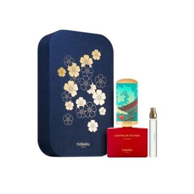 Floraiku Paris Unisex Sleeping On The Roof Gift Set Fragrances 3701123005558