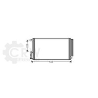 Kondensator Klimaanlage FüR Alfa Romeo Mito 1.4 Bj.08-13