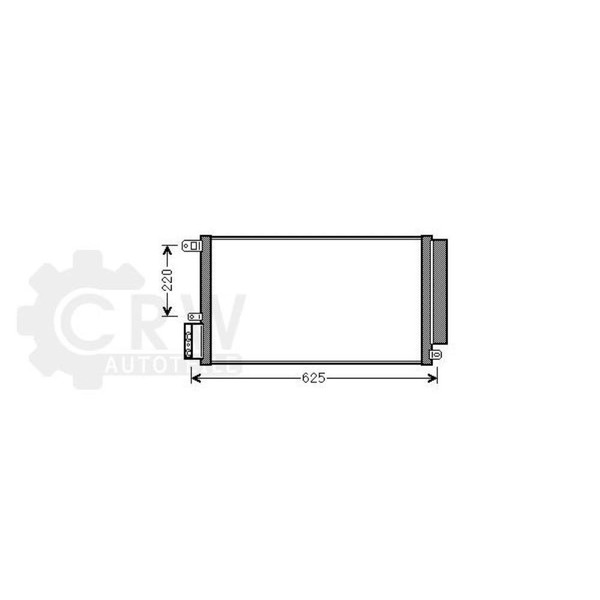 Kondensator Klimaanlage FüR Alfa Romeo Mito 1.4 Bj.08-13-image