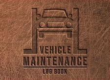 Vehicle Maintenance Log Book - Automotive Service Record - Oil Change -... 
