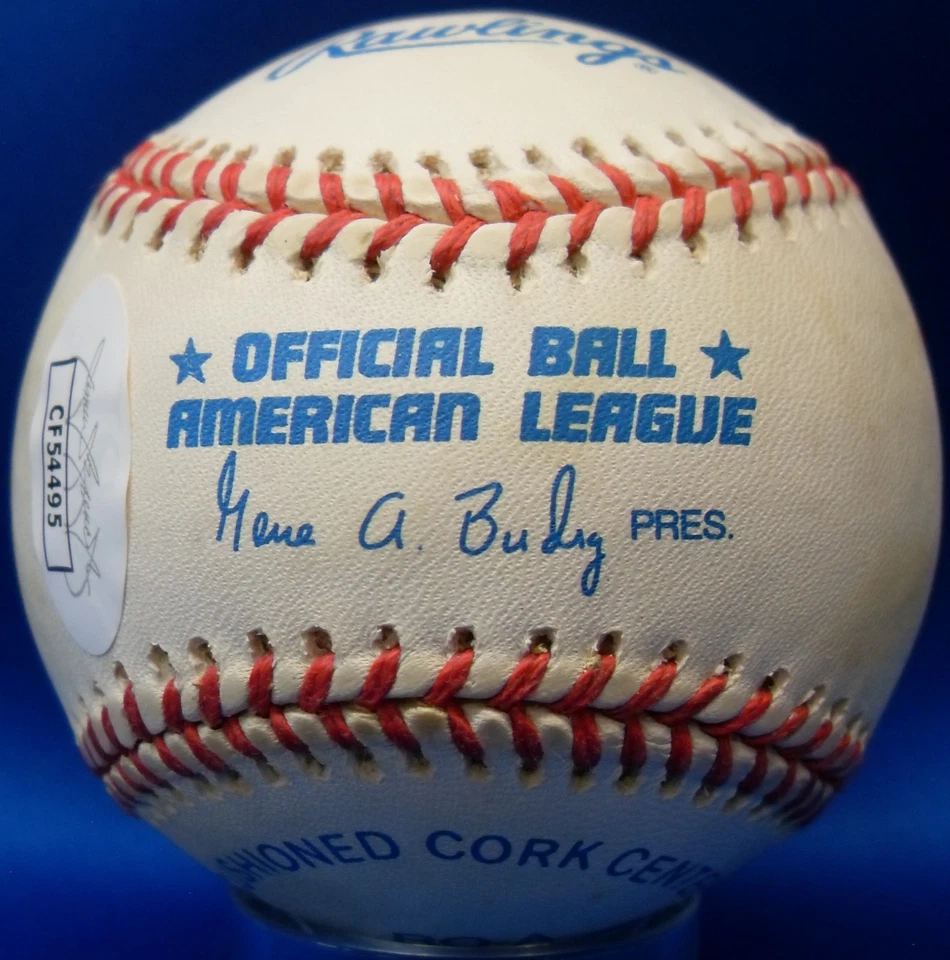 JSA Jamie Moyer Autographed Signed AUTO MLB Gene A. Budig Baseball - Image 2 of 4